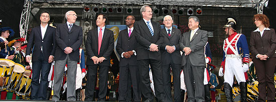 Zu Besuch 2008: Bürgermeister der Partnerstädte Münchens (Foto: Martin Schmitz)